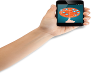 mobile in hand png